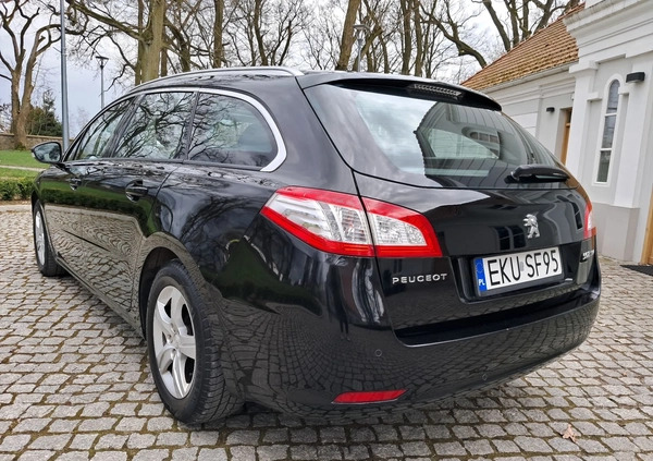 Peugeot 508 cena 24700 przebieg: 294500, rok produkcji 2013 z Kutno małe 191